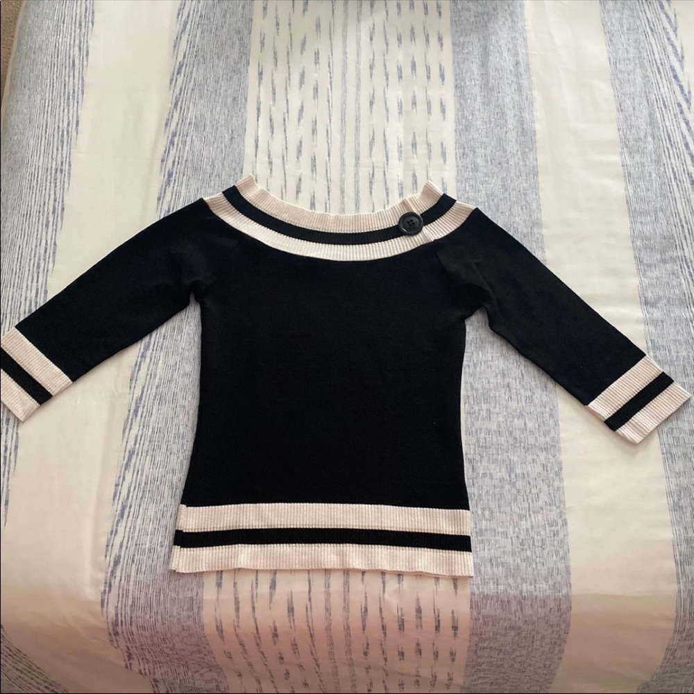 Zara vintage 3/4 sleeve top